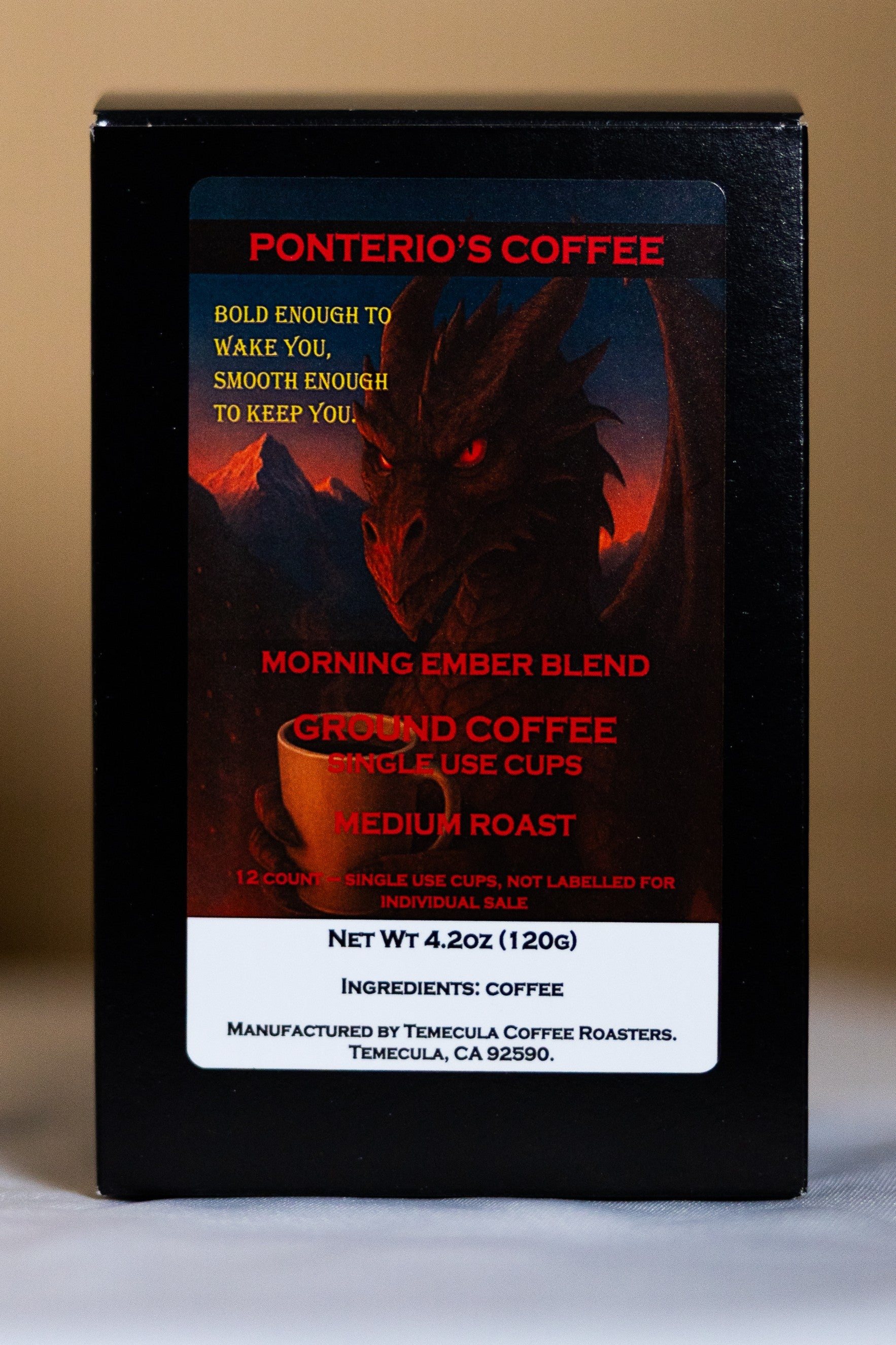 Morning Ember Blend Single Use Cups