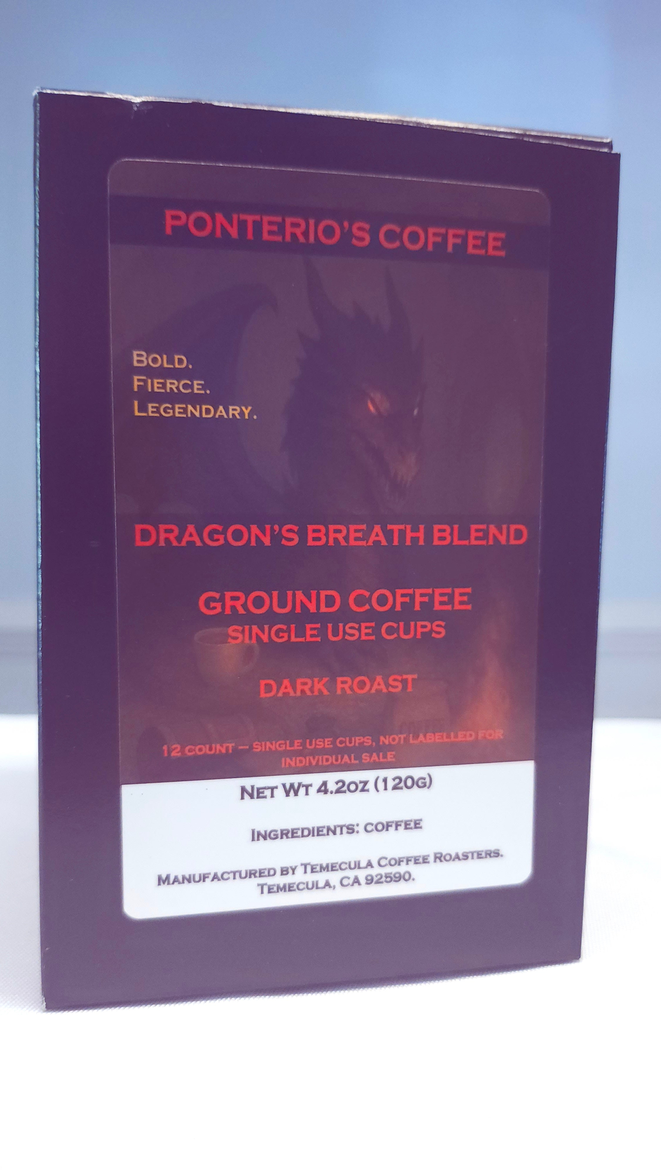 Dragon's Breath Blend Single Use Cups (12 count)