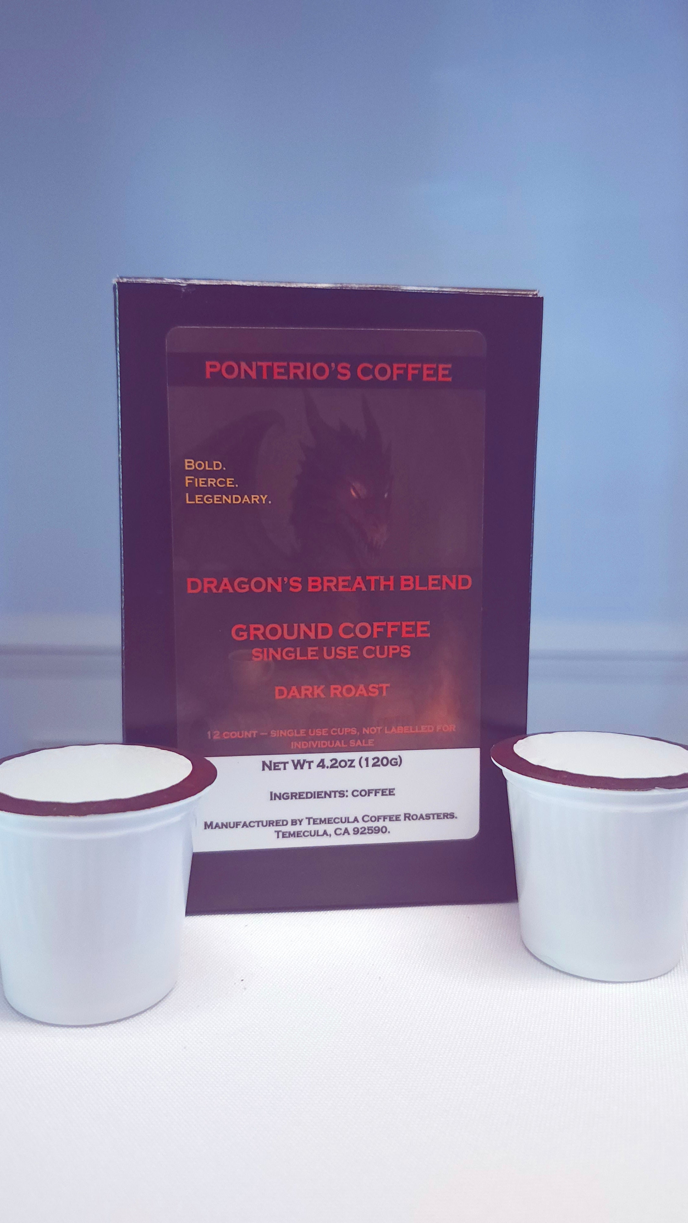 Dragon's Breath Blend Single Use Cups (12 count)